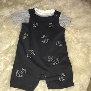 2 piece anchor outfit